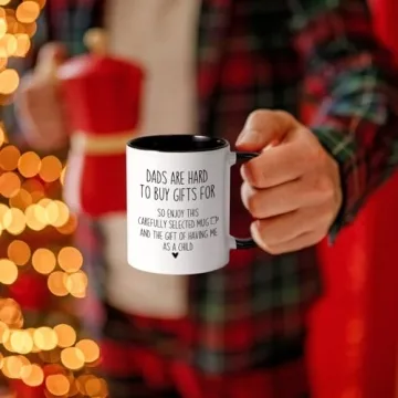 Cabtnca Dad Mug, Gifts for Dad, Dad Gifts, Dad Christmas Gifts, Gifts for Dad from Daughter Son, Dad Coffee Mug, Birthday Gifts for Dad, Dad Mugs from Daughter, 11 Oz