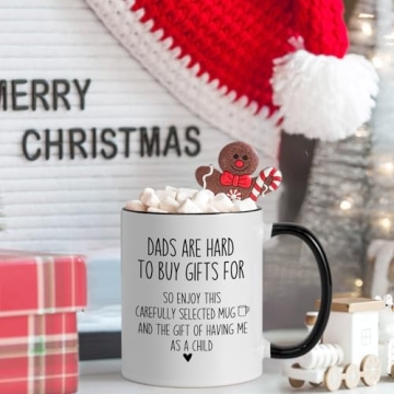 Cabtnca Dad Mug, Gifts for Dad, Dad Gifts, Dad Christmas Gifts, Gifts for Dad from Daughter Son, Dad Coffee Mug, Birthday Gifts for Dad, Dad Mugs from Daughter, 11 Oz