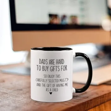 Cabtnca Dad Mug, Gifts for Dad, Dad Gifts, Dad Christmas Gifts, Gifts for Dad from Daughter Son, Dad Coffee Mug, Birthday Gifts for Dad, Dad Mugs from Daughter, 11 Oz