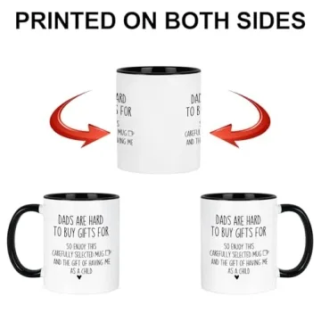 Cabtnca Dad Mug, Gifts for Dad, Dad Gifts, Dad Christmas Gifts, Gifts for Dad from Daughter Son, Dad Coffee Mug, Birthday Gifts for Dad, Dad Mugs from Daughter, 11 Oz