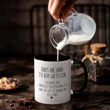 Cabtnca Dad Mug, Gifts for Dad, Dad Gifts, Dad Christmas Gifts, Gifts for Dad from Daughter Son, Dad Coffee Mug, Birthday Gifts for Dad, Dad Mugs from Daughter, 11 Oz