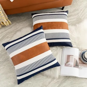 Vfuty Decorative Pillow Covers Set of 2 for Elegance