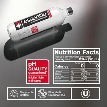 Essentia Ionized Alkaline Water - 12 Pack, 1L Each