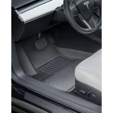 All-Weather Floor Mats for Tesla Model 3 by TAPTES