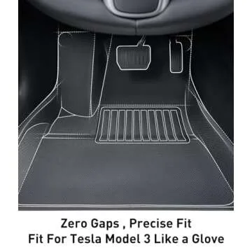 All-Weather Floor Mats for Tesla Model 3 by TAPTES