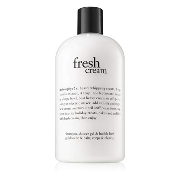 philosophy fresh cream body wash for soft silky skin