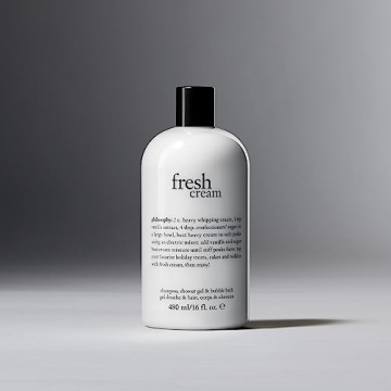 philosophy fresh cream body wash for soft silky skin