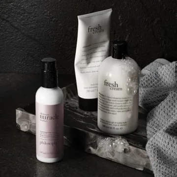 philosophy fresh cream body wash for soft silky skin