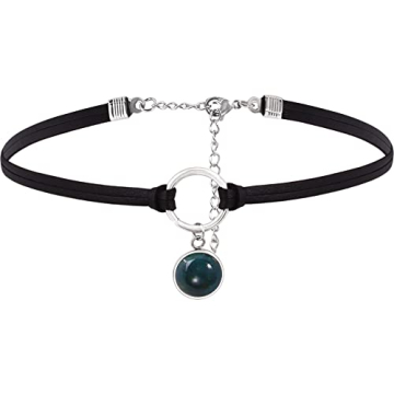 Sacina Gothic Boho Crystal Choker Necklace for Women