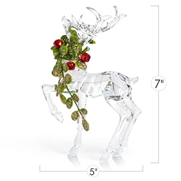 Ornativity Acrylic Christmas Reindeer - Durable Holiday Decor