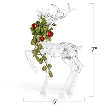 Ornativity Acrylic Christmas Reindeer - Durable Holiday Decor