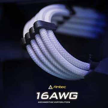 Stunning Antec Sleeved Cable Kit for All PC Builders