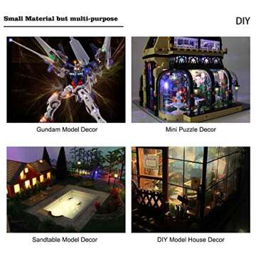 Evemodel Prewired 0805 Yellow LED Lights for DIY Projects