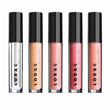 LORAC Glamour Icons Lip Gloss Wardrobe - Luxurious Shine & Hydration