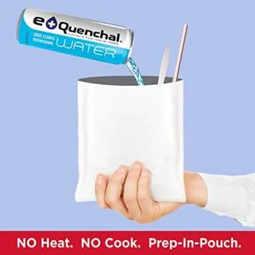 Augason Farms Ready Now Emergency Food Supply with Steakhouse Potatoes | Includes Emergency Water and Utensils | Prep-in-Pouch Meals | Camping Mess Kit | 25-Year Shelf Life