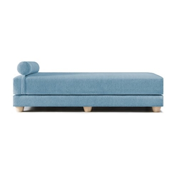 Versatile Jaxx Alon Daybed Sleeper in Turquoise Chenille