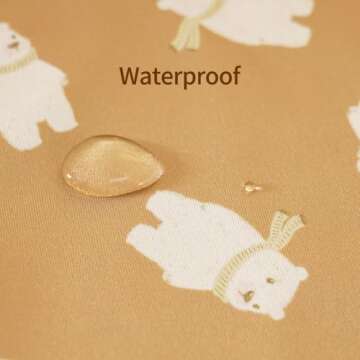 Opgroeie Wet Dry Bags with Two Zippered Pockets and Handle, Reusable Storage Bag for Breast Pump Parts & Baby Items, Waterproof Diaper Bags, Yoga Gym Bag for Swimsuits or Wet Clothes-2pcs, 11.8*15.75"