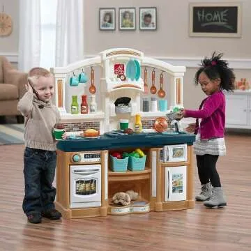 Step2 Fun with Friends Kitchen Playset with 45-Pc Set