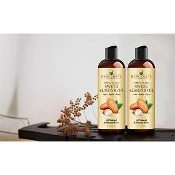 Handcraft Blends Sweet Almond Oil - 100% Pure Carrier Oil