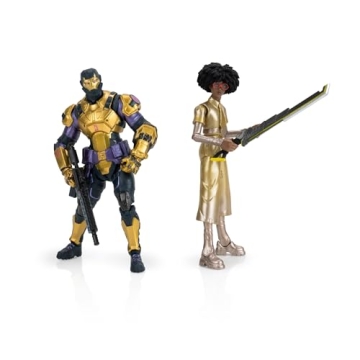 FORTNITE Doctor Slone and Gunnar Battle Chest - Two 4-inch Figures with Accessories in Premium Packa...