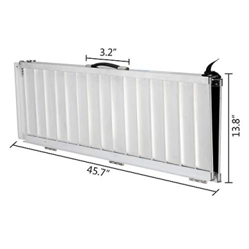 Mefeir Portable 4' Wheelchair Ramp for Home and Vehicles