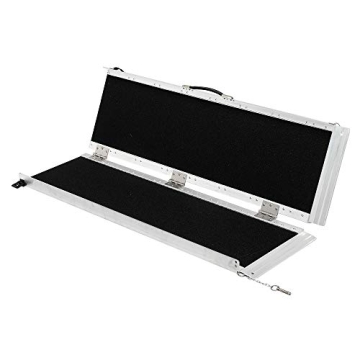 Mefeir Portable 4' Wheelchair Ramp for Home and Vehicles