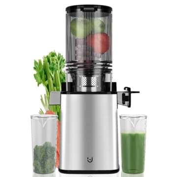 350W Masticating Juicer Machines - High Juice Yield, Easy Clean