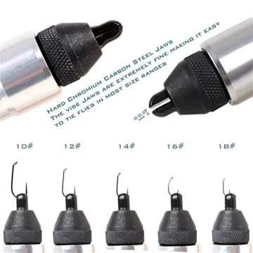 Maxcatch Rotary Fly Tying Vise Durable Adjustable Portable