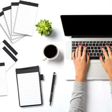 WXJ13 Mini Pocket Notepad Holder Set - 10 Pieces Included