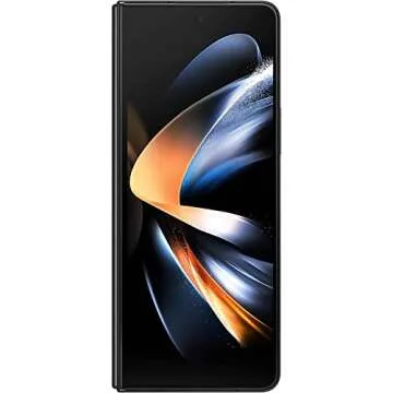 SAMSUNG Galaxy Z Fold 4 Factory Unlocked 256GB Phantom Black SM-F936U1 (Renewed)