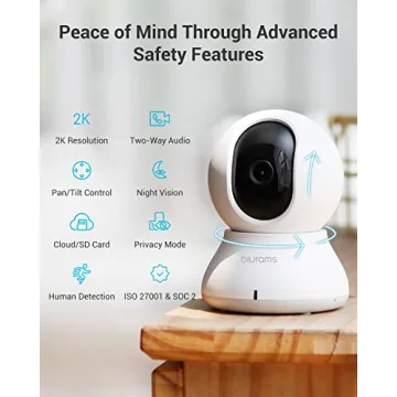 blurams 2K Indoor Security Camera for Home Security