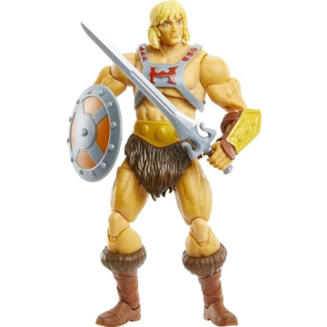 Masters Of The Universe Masterverse Collection, 7-Inch Motu He-Man Battle Figures For Storytelling P...