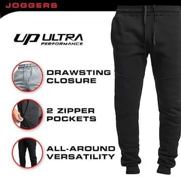 Ultra Performance Joggers for Men - 3 Pack Activewear