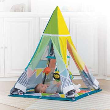 Infantino Grow-with-Me Playtime Teepee Gym
