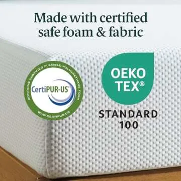 Zinus 12 Inch Green Tea Cooling Memory Foam Mattress, Queen
