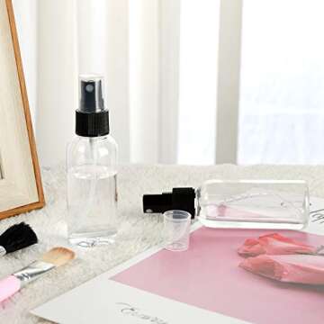 30 Pack 2 oz Fine Mist Spray Bottles - Travel Essentials