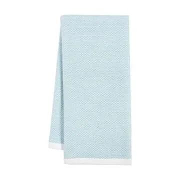 KAF Home Ayesha Curry Mixed Utility Kitchen Towel Set, Mixed Terry Kitchen Towels, Set of 6, Aqua