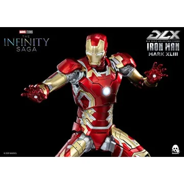 Iron Man MK43 DLX Collectible Figure by threezero