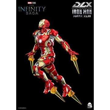 Iron Man MK43 DLX Collectible Figure by threezero