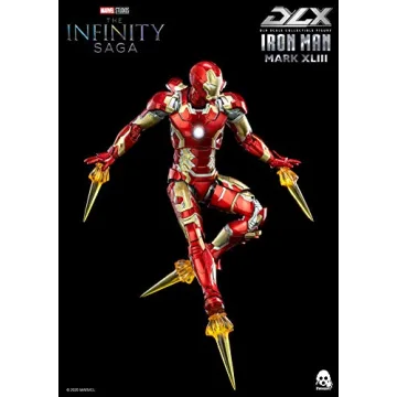 Iron Man MK43 DLX Collectible Figure by threezero