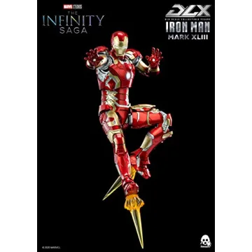 Iron Man MK43 DLX Collectible Figure by threezero