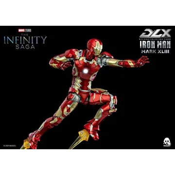 Iron Man MK43 DLX Collectible Figure by threezero