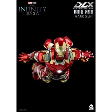 Iron Man MK43 DLX Collectible Figure by threezero