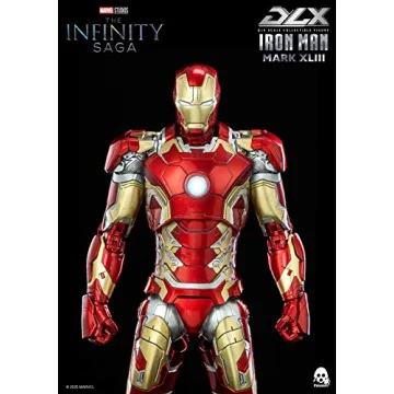 Iron Man MK43 DLX Collectible Figure by threezero