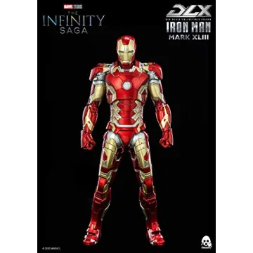 Iron Man MK43 DLX Collectible Figure by threezero