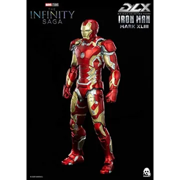 Iron Man MK43 DLX Collectible Figure by threezero