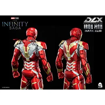 Iron Man MK43 DLX Collectible Figure by threezero