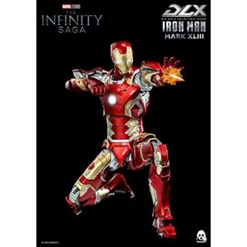 Iron Man MK43 DLX Collectible Figure by threezero