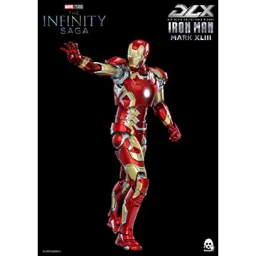 Iron Man MK43 DLX Collectible Figure by threezero