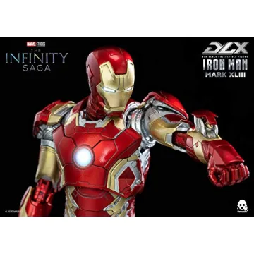 Iron Man MK43 DLX Collectible Figure by threezero